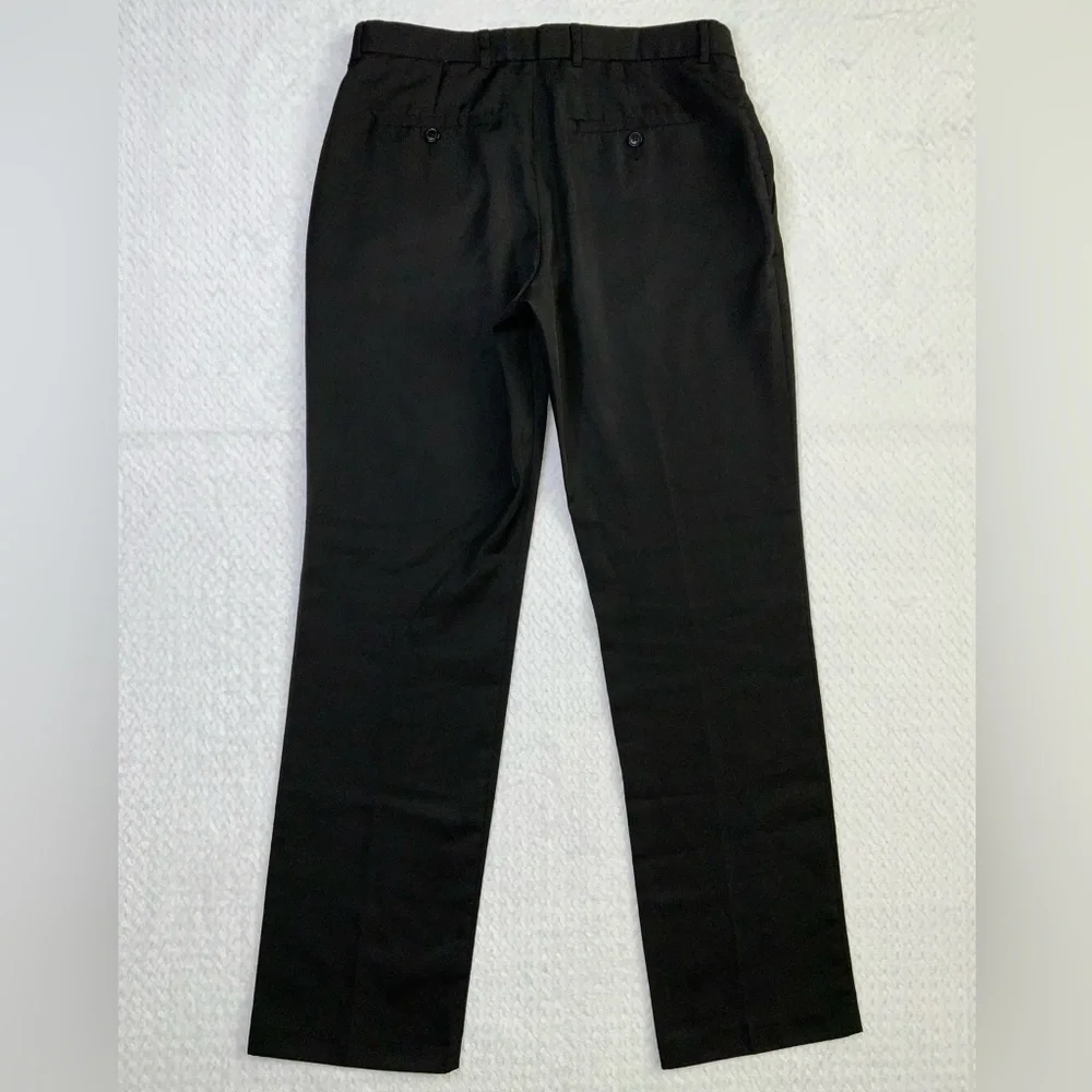 Perry Ellis black slim fit dress pants